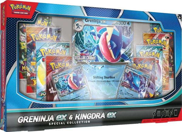 Pokemon Greninja ex & Kingdea ex Special collection Box