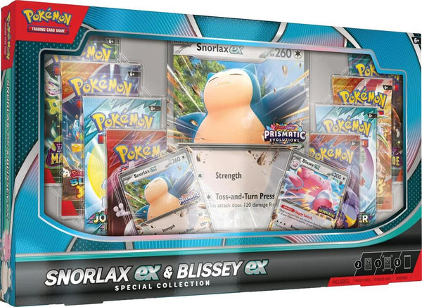 Pokemon Snorlax ex and Blissy ex Special collection Box