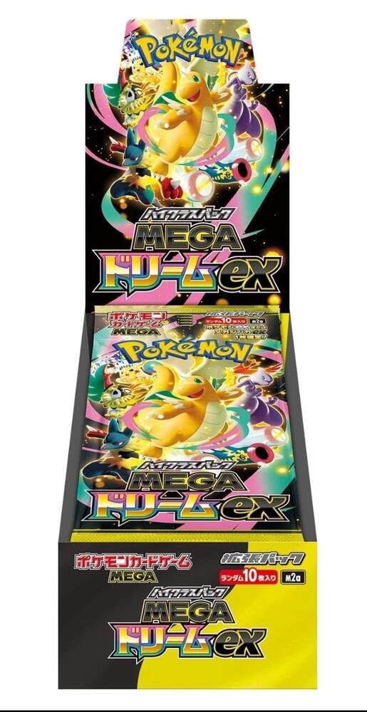 Pokemon Japanese Mega Dream ex Booster Box Pokemon Japanese Mega Dream ex Booster Box