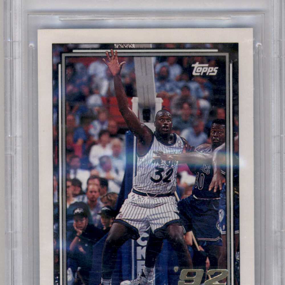 1992 Topps Shaquille O'Neal #362 BGS 9.5