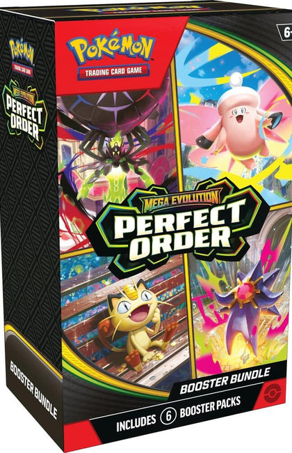 Pokemon Mega Perfect Order Booster Bundle (Presell)