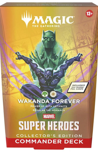 Marvel Super Heroes Commander Deck - Wakanda Forever (Collector's Edition)