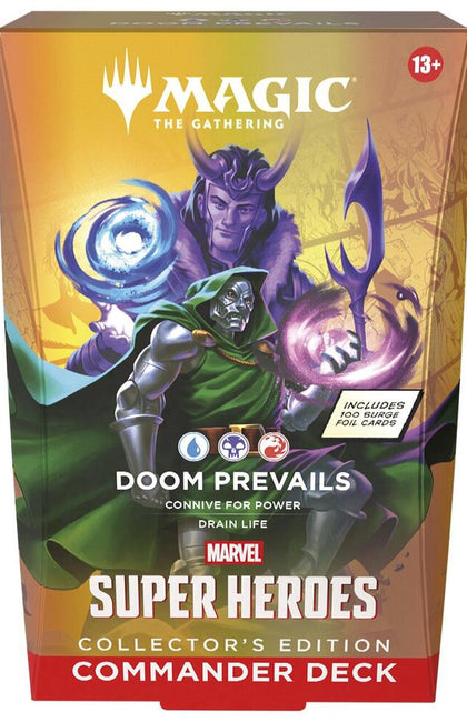 Marvel Super Heroes Commander Deck - Doom Prevails (Collector's Edition)