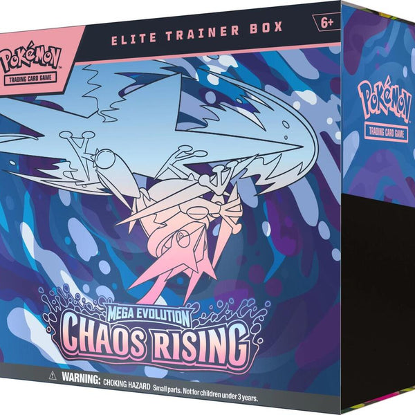 Pokemon Mega Evolution Chaos Rising Elite Trainer Box