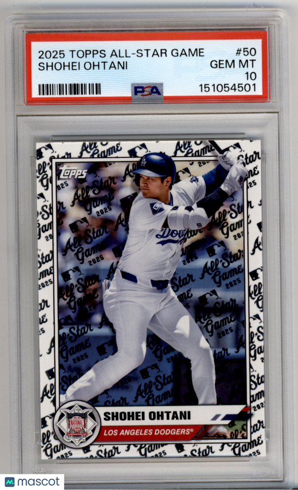 2025 Topps All-Star Game Shohei Ohtani #50 PSA 10
