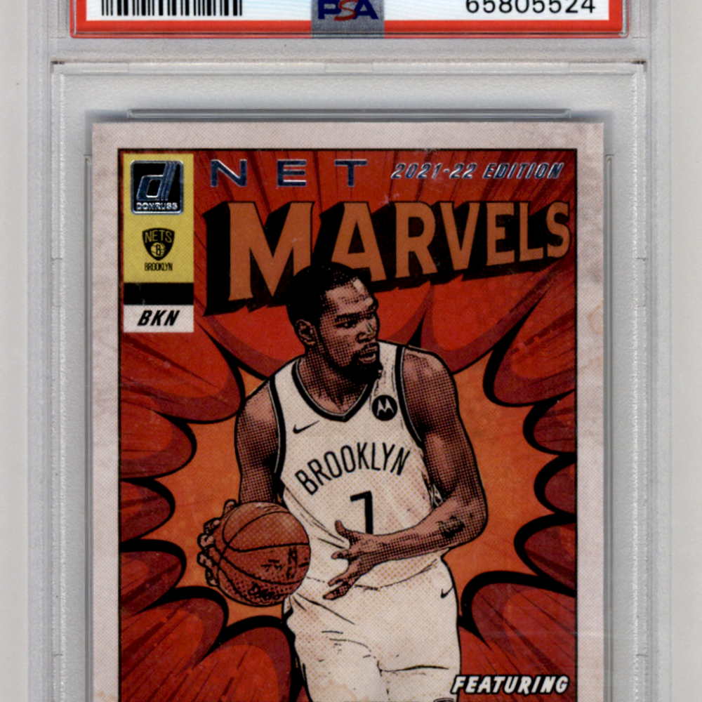 2021 Panini Donruss Net Marvels Kevin Durant #8 PSA 10