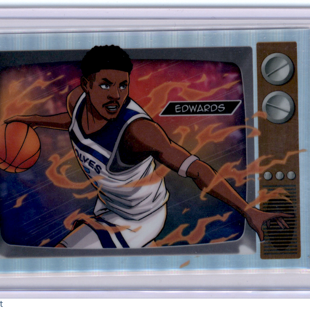 2025 Bowman Chrome Anime Basketball Anthony Edwards #NBA-AE1