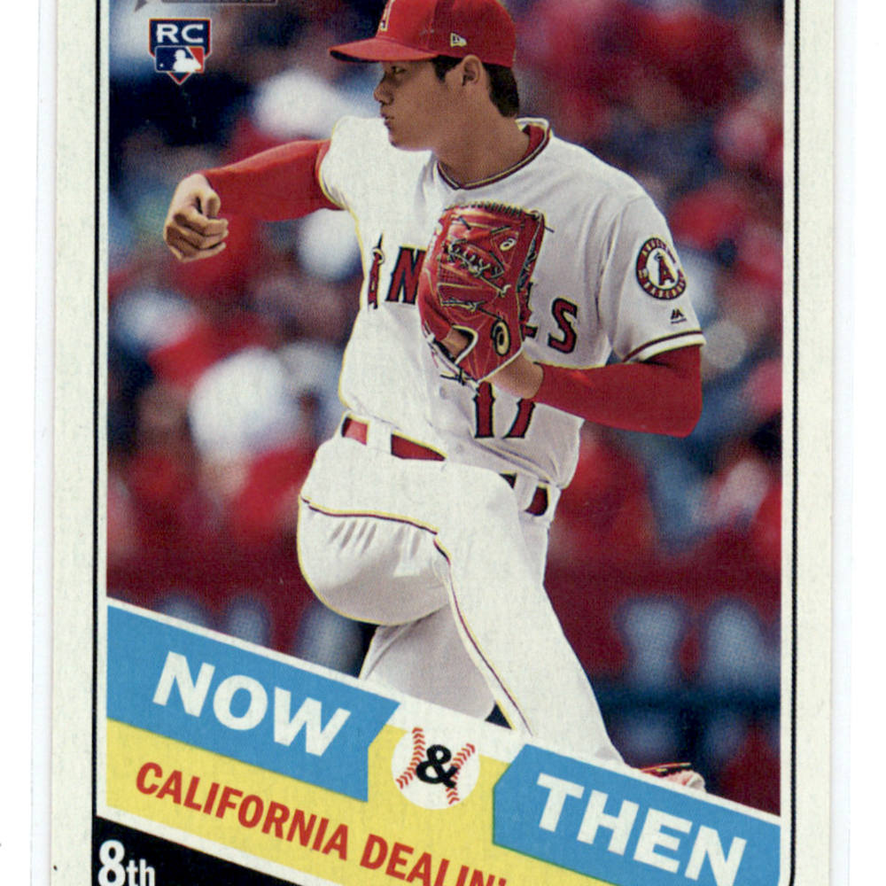 2018 Topps Heritage Shohei Ohtani #NT-11