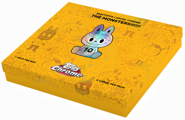 2025 Topps Chrome Labubu 10th Anniversary Hobby Box