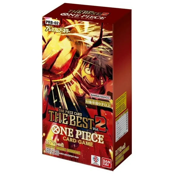 Bandai One Piece Japanese "The Best" Vol.2 Premium Booster Box PRB-02