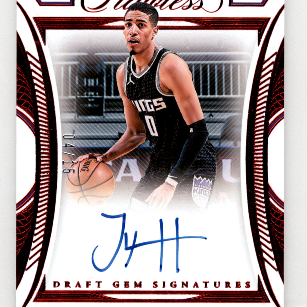 2022 Panini Flawless Tyrese Haliburton #DGS-THS Draft Gem Signatures /15
