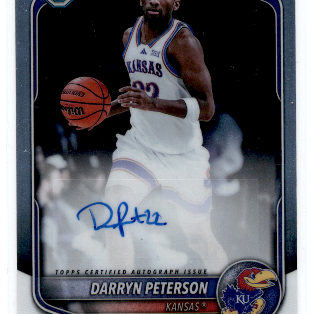 2025 Bowman Chrome Basketball Darryn Peterson #CPA-DP
