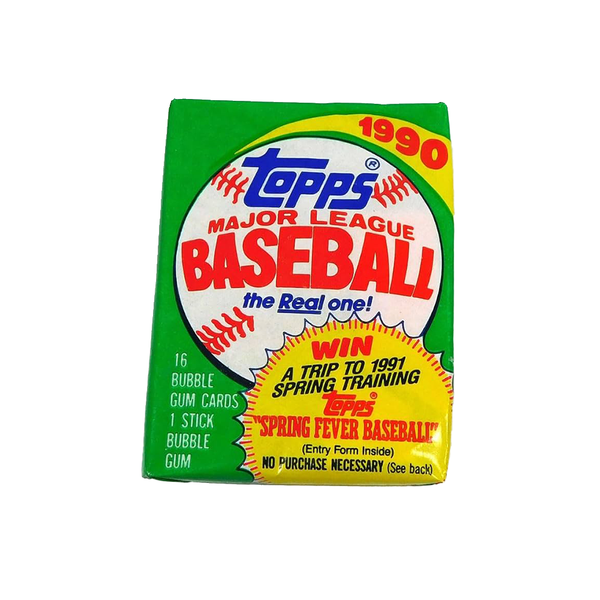 1990 Topps Baseball Pack