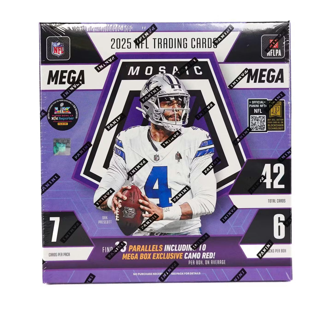 2025 Panini Mosaic Football Hobby Mega Box