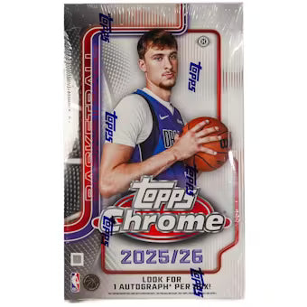 2025/26 Topps Chrome Basketball Hobby Box