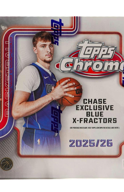 2025/26 Topps Chrome Basketball Mega Box