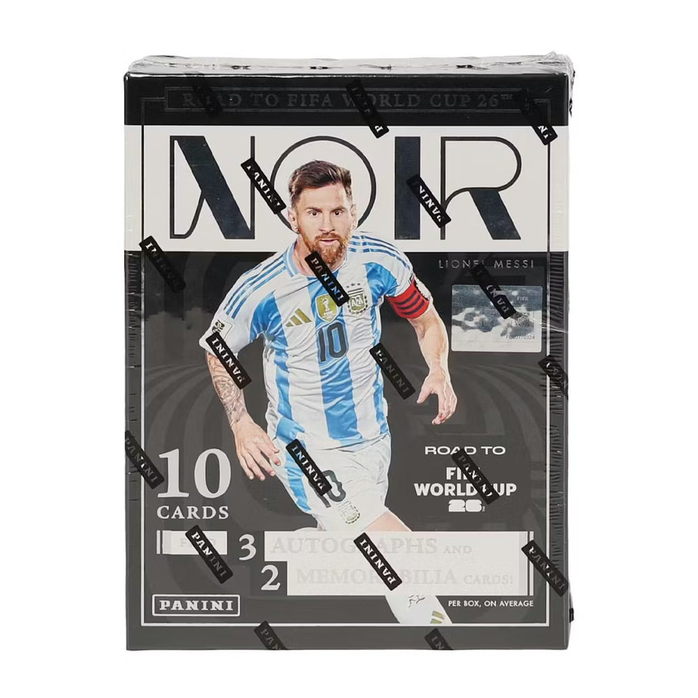 2025/26 Panini Noir Road to FIFA World Cup Soccer Hobby Box