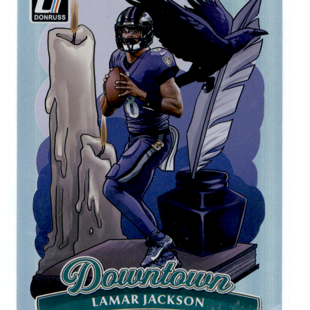 2025 Panini Donruss Downtown Lamar Jackson #1