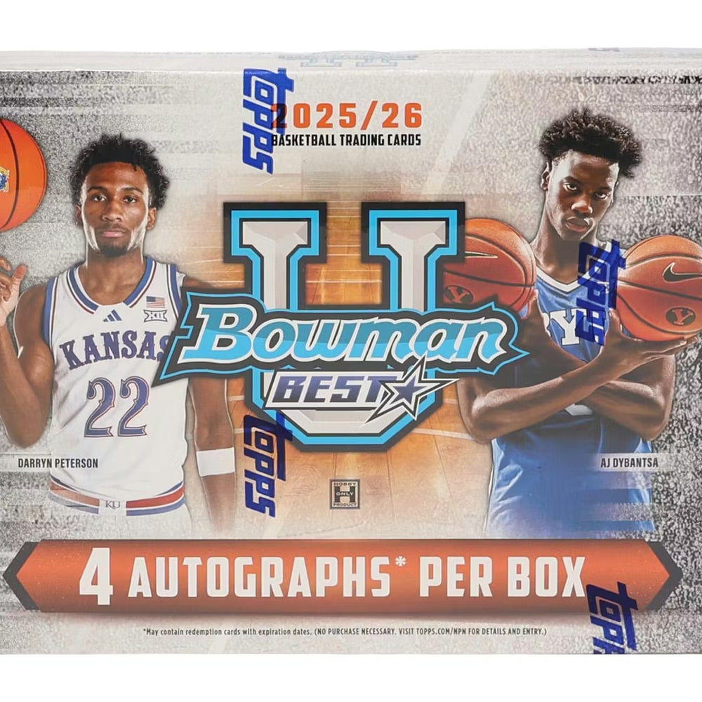 2025/26 Bowman University Best Basketball Hobby Box