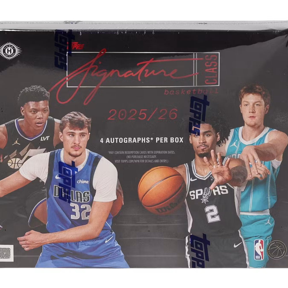2025/26 Topps Signature Class Basketball Hobby Jumbo Box