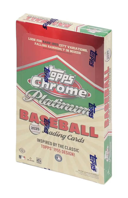 2025 Topps Chrome Platinum '55 Baseball Hobby Box