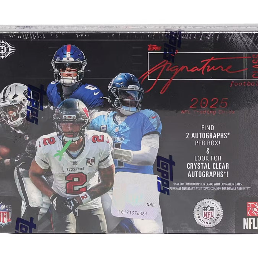 2025 Topps Signature Class Football Hobby Box