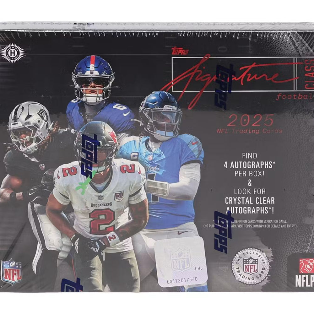2025 Topps Signature Class Football Hobby Jumbo Box