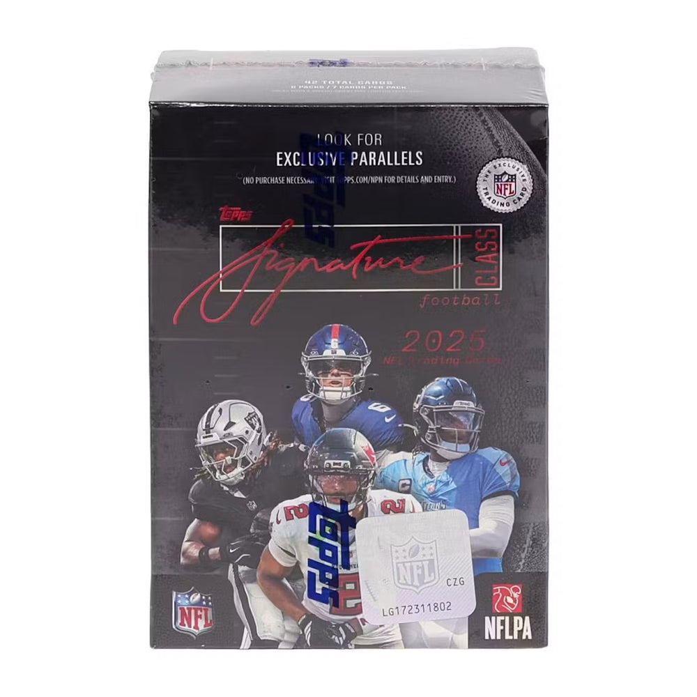 2025 Topps Signature Class Football Blaster Box (Presell)