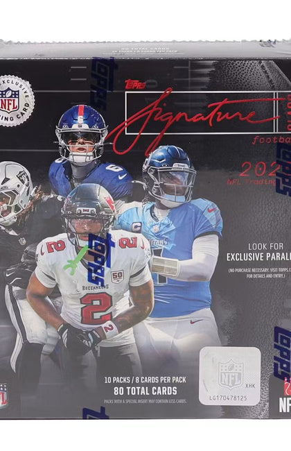 2025 Topps Signature Class Football Mega Box