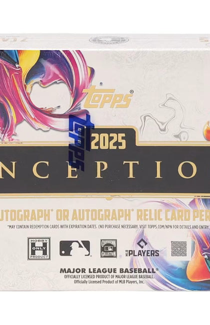 2025 Topps Inception Baseball Hobby Box