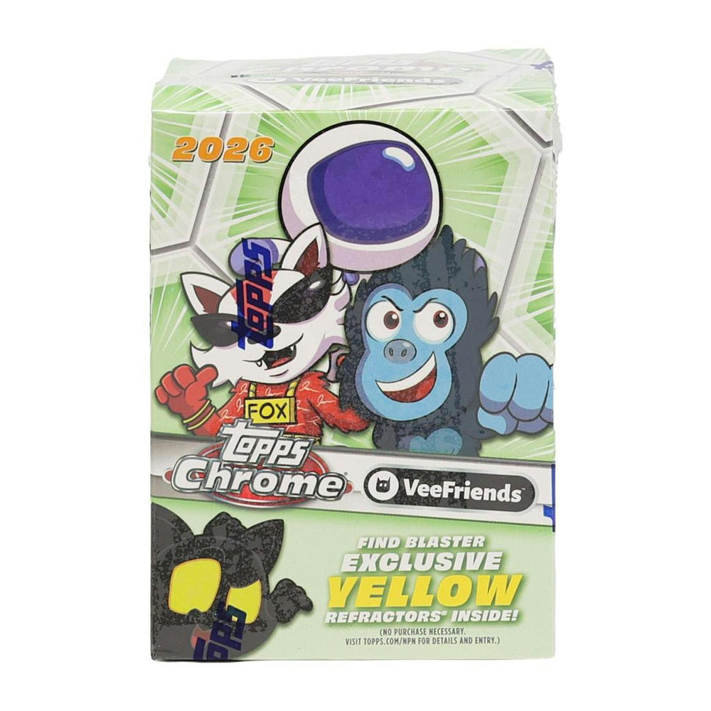 2026 Topps VeeFriends Chrome Blaster Box (Presell)
