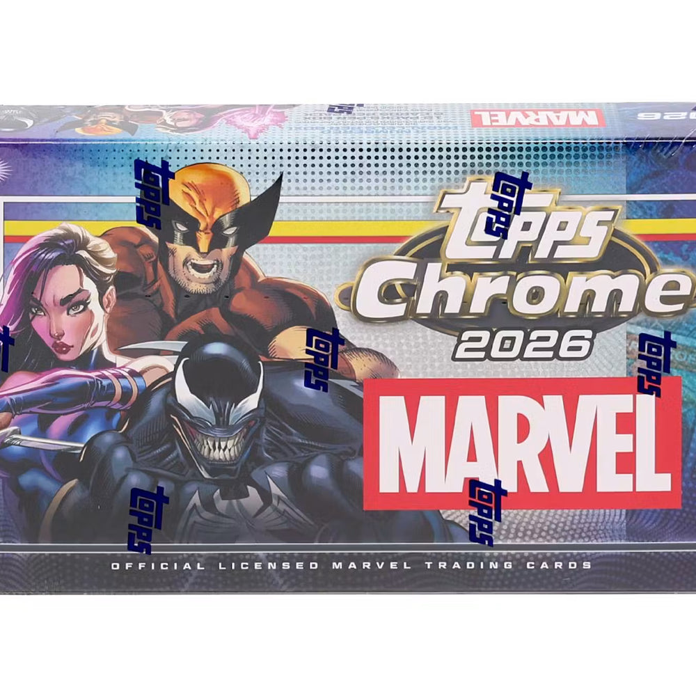 2026 Topps Marvel Comics Chrome Hobby Box (Presell)