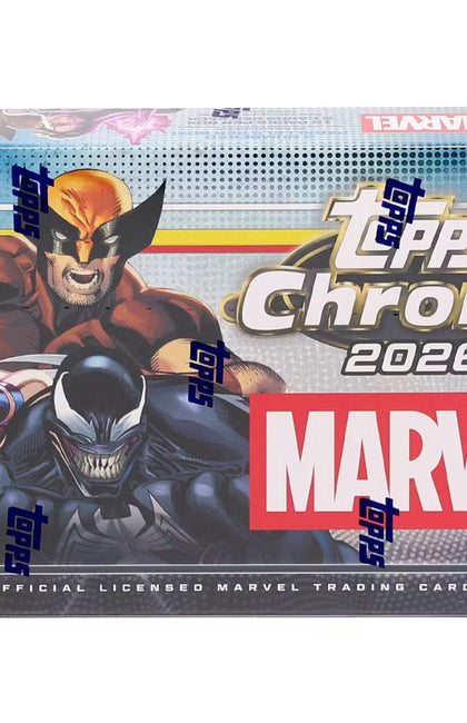 2026 Topps Marvel Comics Chrome Hobby Box (Presell)
