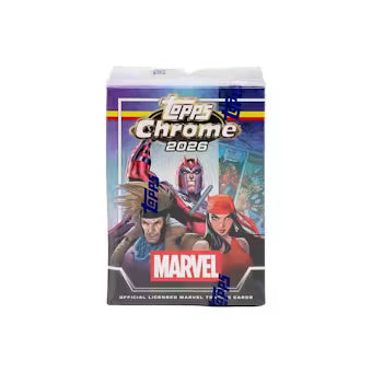 2026 Topps Marvel Comics Chrome Blaster Box (Presell)