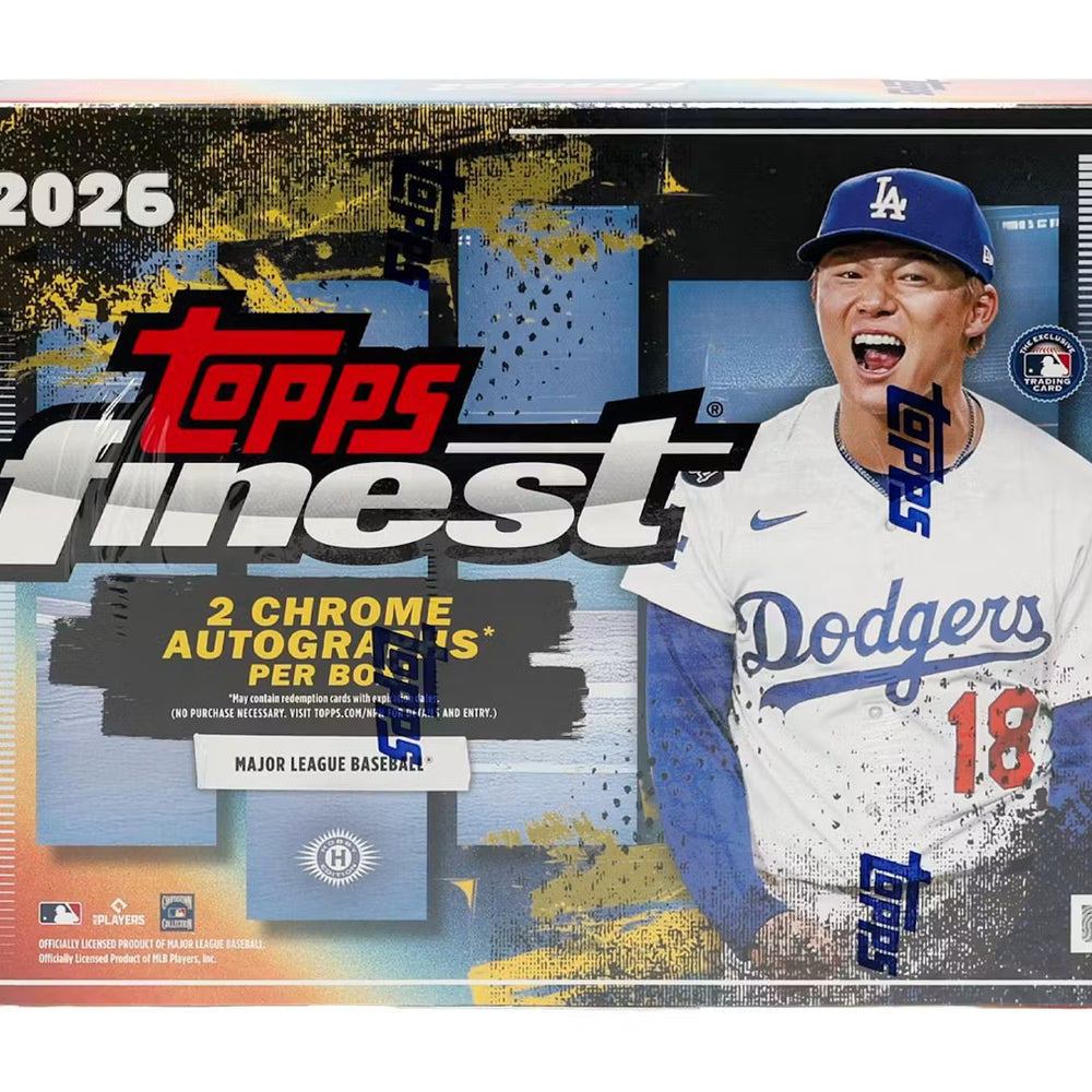2026 Topps Finest Baseball Hobby Box