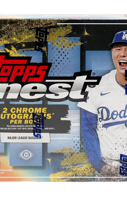 2026 Topps Finest Baseball Hobby Box