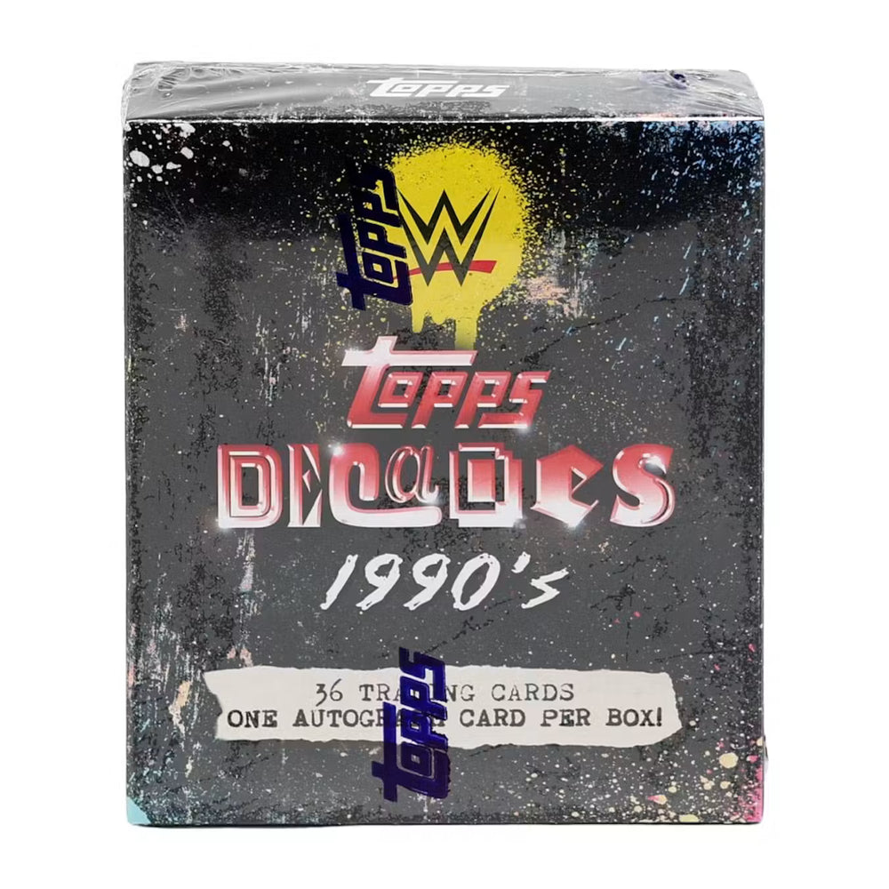 2026 Topps Decades WWE 90's Edition Wrestling Hobby Box (Presale)