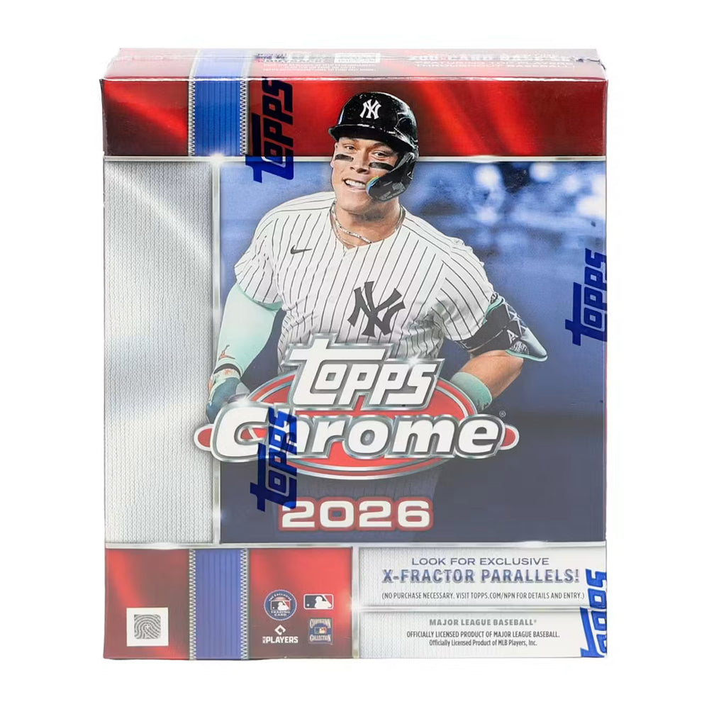 2026 Topps Chrome Baseball Mega Box