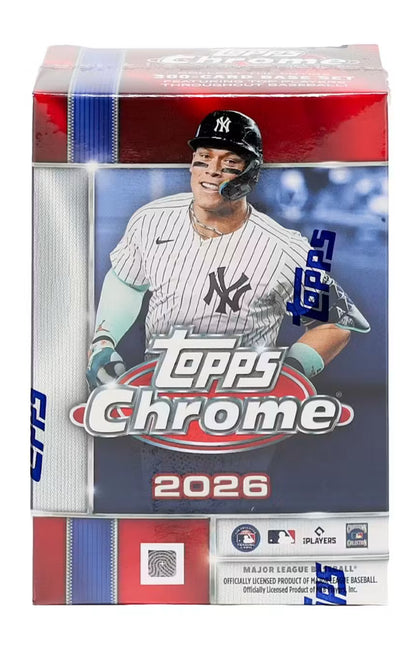 2026 Topps Chrome Baseball Blaster Box