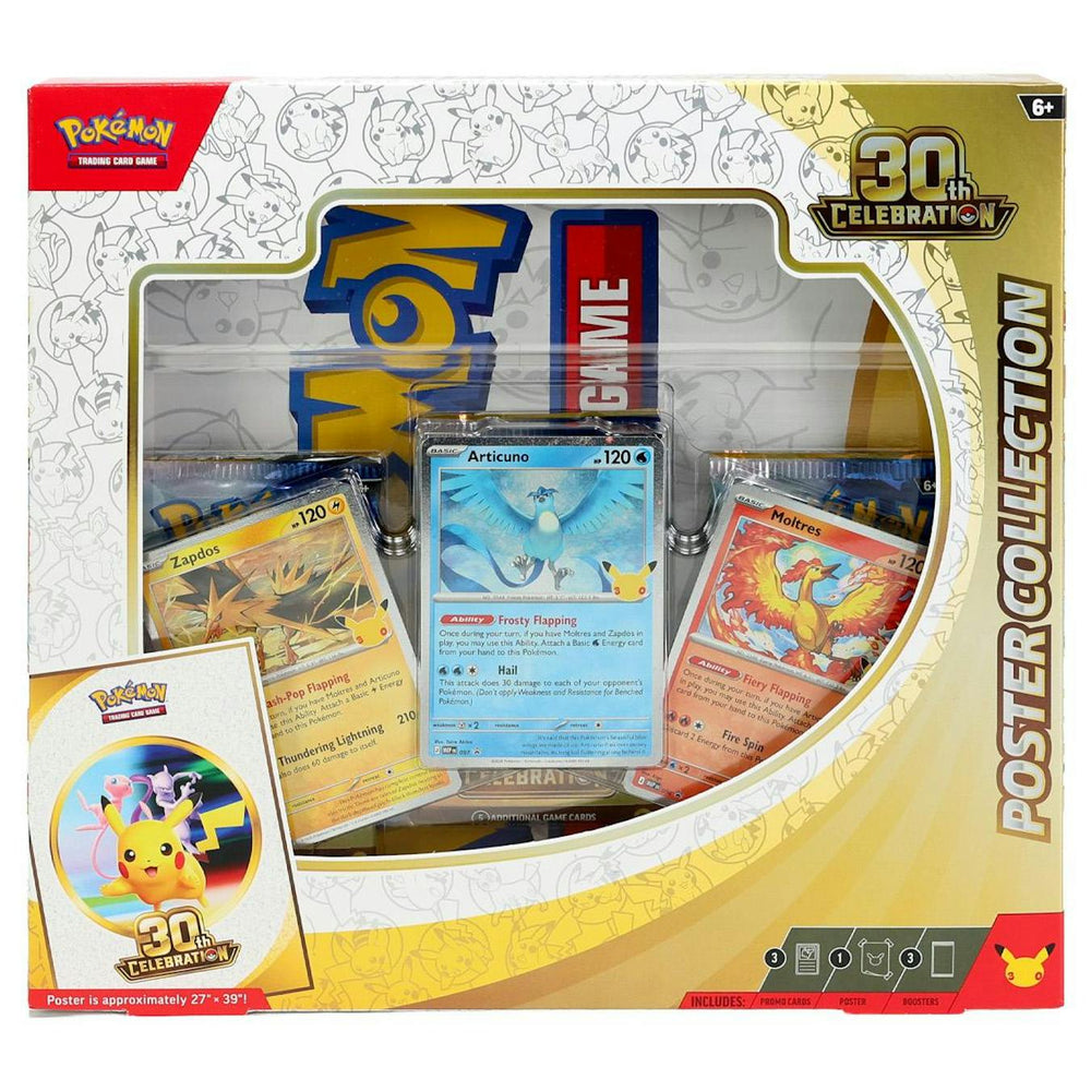 Pokemon 30th Celebration Poster Collection Box
