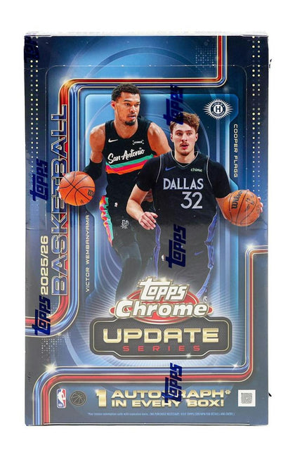 2025/26 Topps Chrome Update Series Basketball Hobby Box