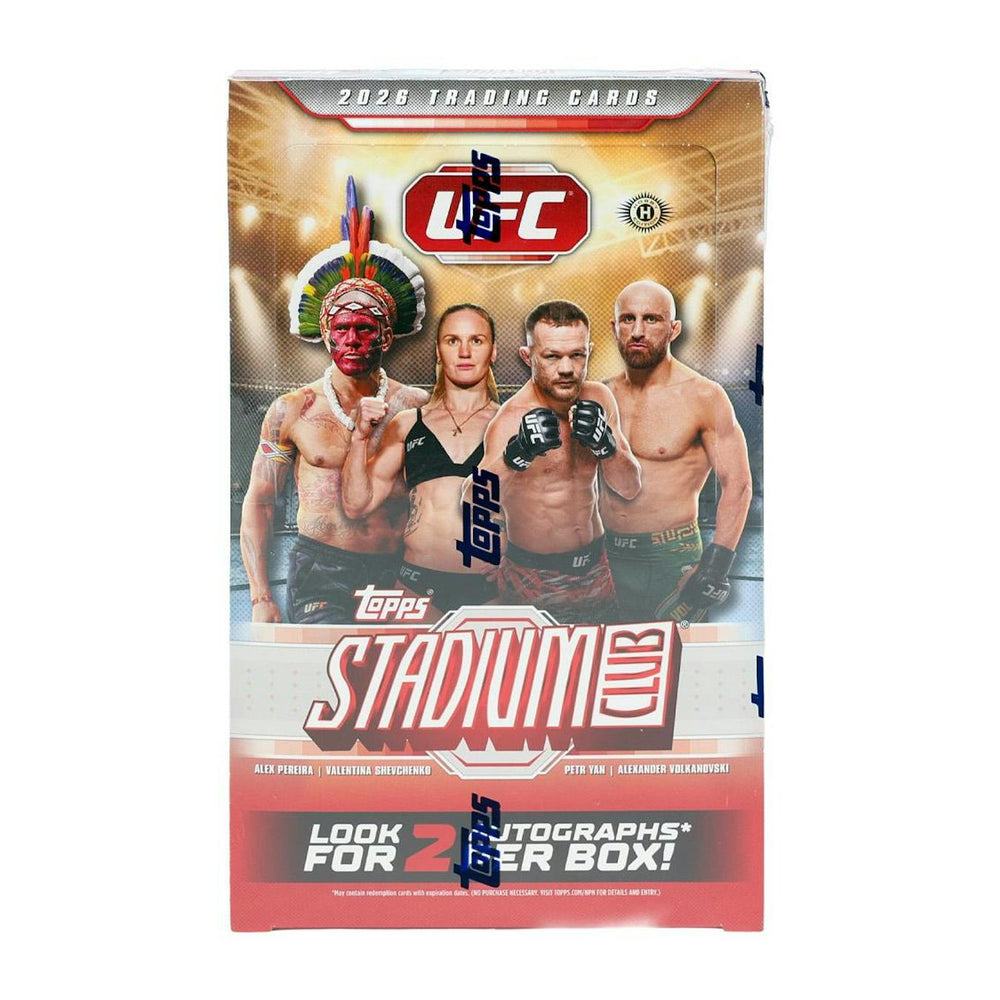 2026 Topps Stadium Club UFC Hobby Box