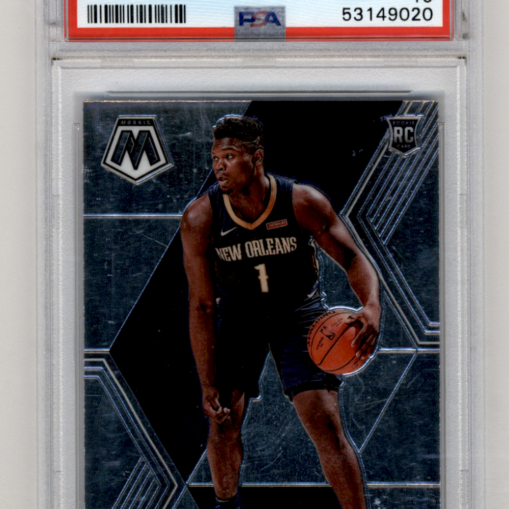 2019 Panini Mosaic Zion Williamson #209 PSA 10