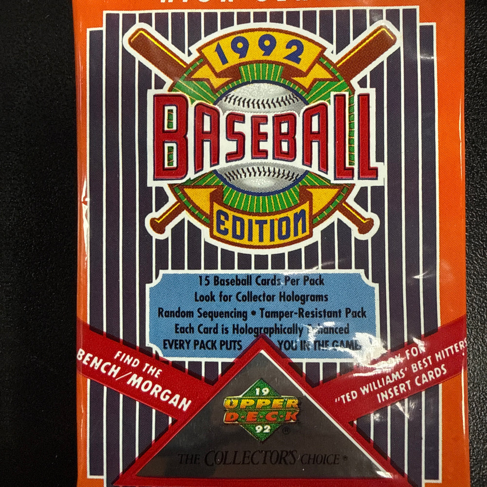 1992 Upper Deck Baseball High Series Pack