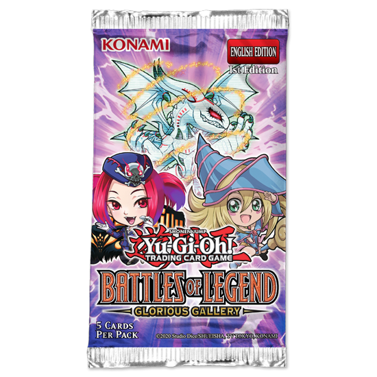 Yu-Gi-Oh! - Battles of Legend - Glorious Gallery - Booster Pack