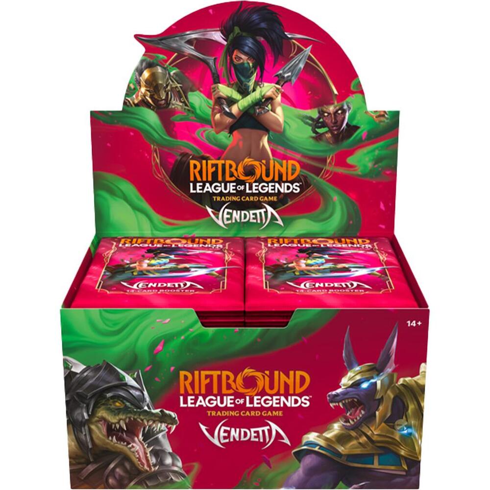 Riftbound League Of Legends Booster Display - Vendetta