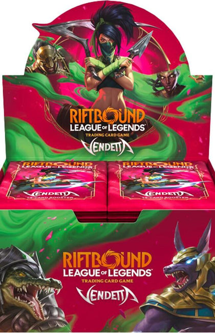 Riftbound League Of Legends Booster Display - Vendetta