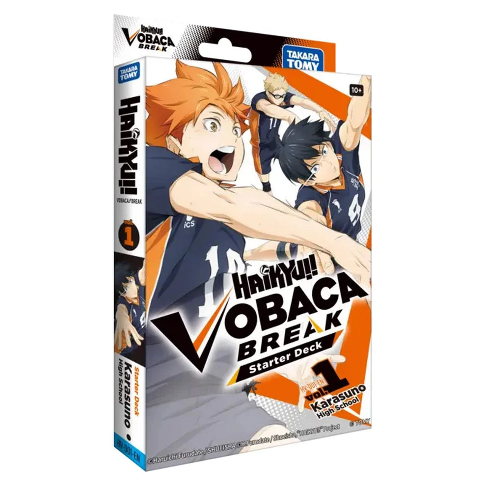 Haikyu!! Vobaca!! Break TCG: Karasuno High School Starter Deck - Vol. 1 - The Du