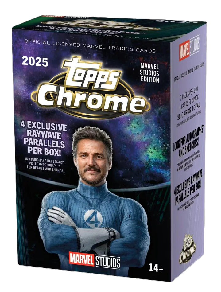 Marvel Studios Chrome 7-Pack Blaster Box (Topps 2024/25)