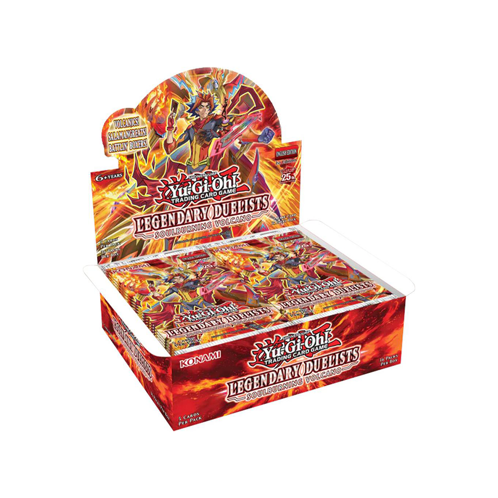 Yugioh Legendary Duelists: Soulburning Volcano Booster Box